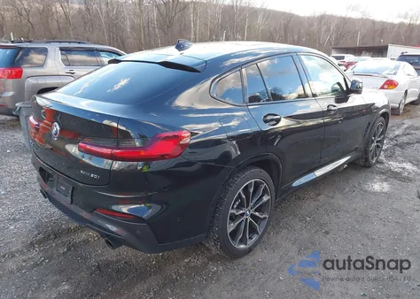 2019 BMW X4 xDrive30I z USA, uszkodzony, nr VIN 5UXUJ3C54KLG52016